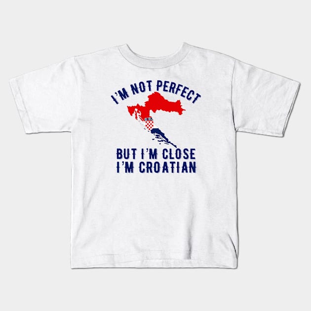 I’m Croatian Kids T-Shirt by MessageOnApparel